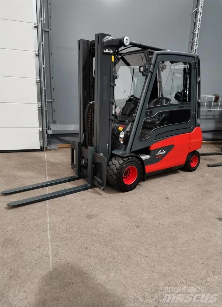 Linde E35L-01 Elektriniai šakiniai krautuvai