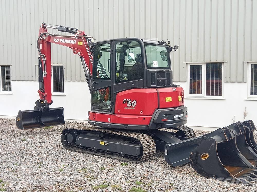 Yanmar SV 60 Mini ekskavatoriai < 7 t
