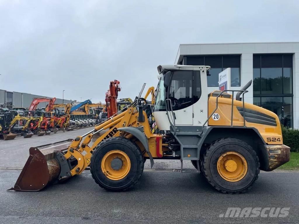 Liebherr L524 Naudoti ratiniai krautuvai