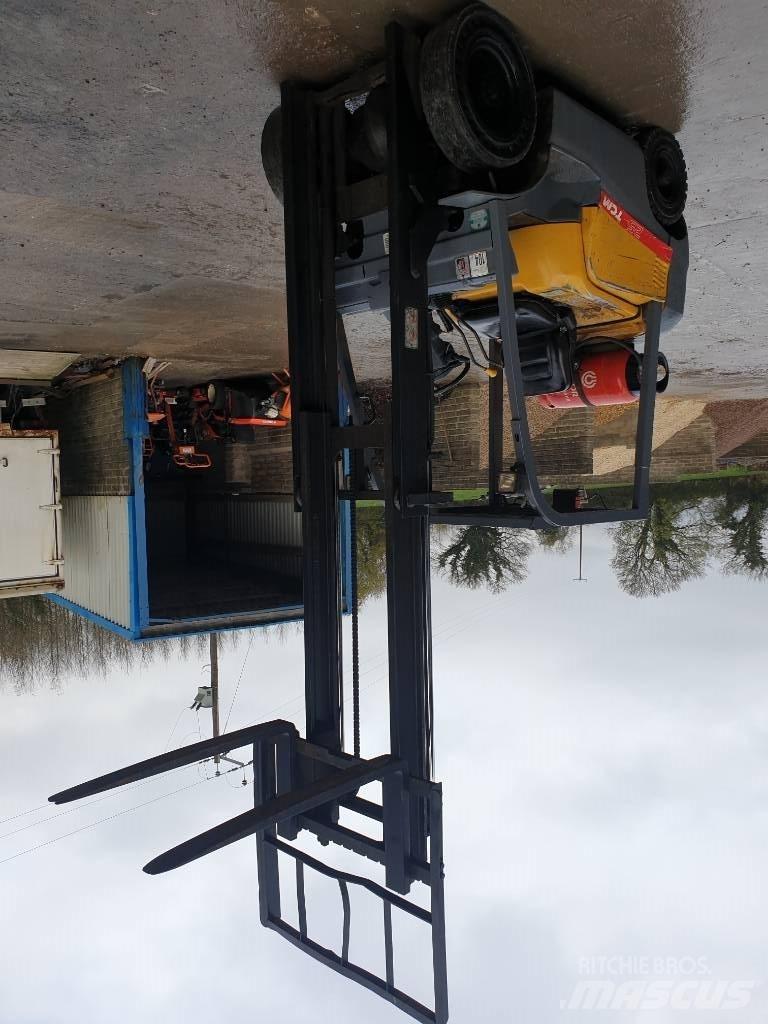 TCM FG25T3 LPG (dujiniai) krautuvai