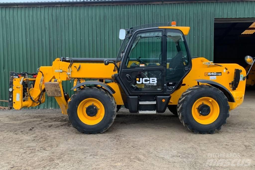 JCB 540-140 Teleskopiniai krautuvai