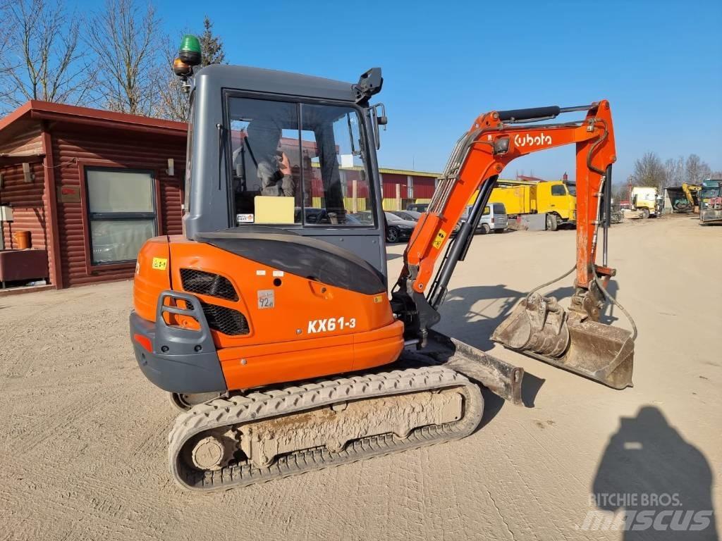Kubota KX 61-3 Mini ekskavatoriai < 7 t