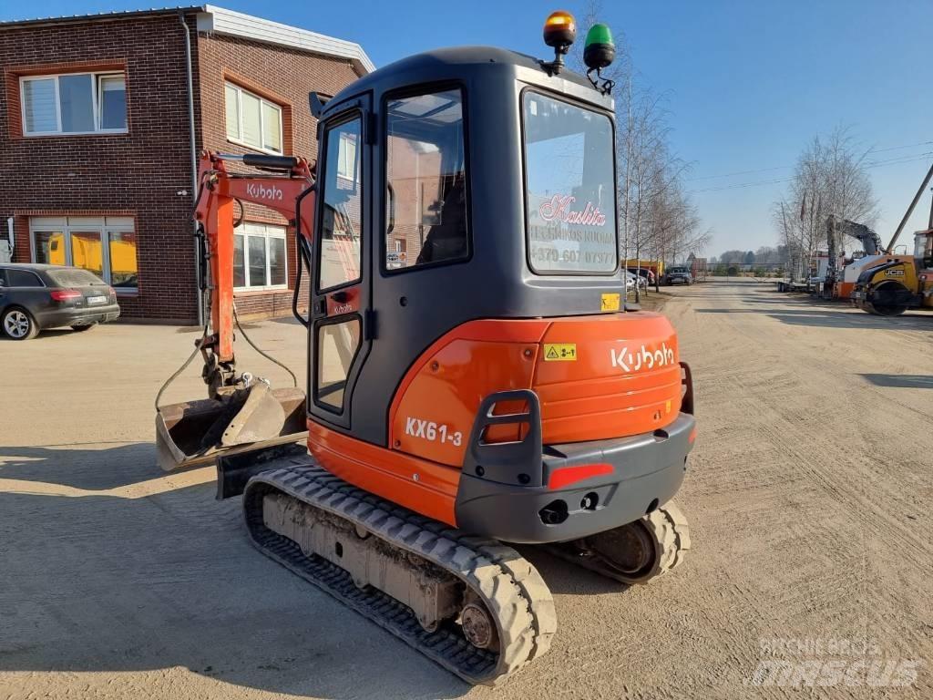 Kubota KX 61-3 Mini ekskavatoriai < 7 t