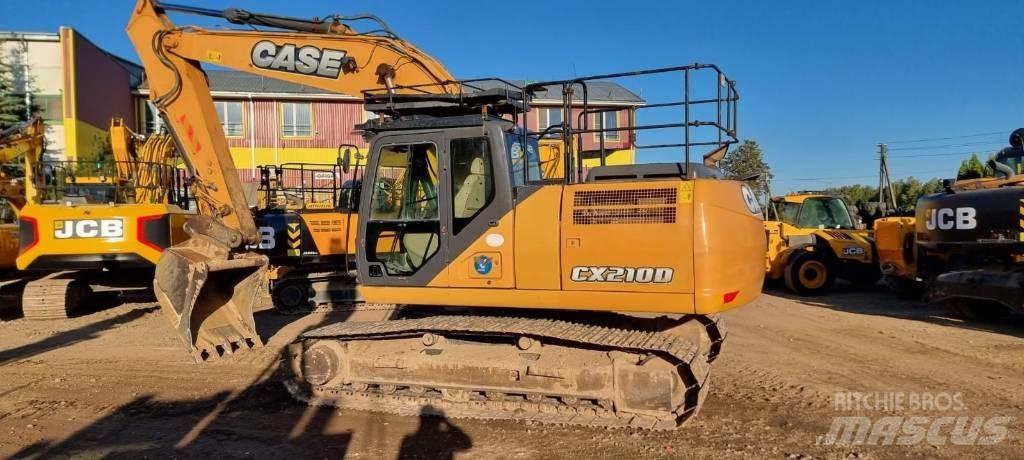 CASE CX 210 D Vikšriniai ekskavatoriai