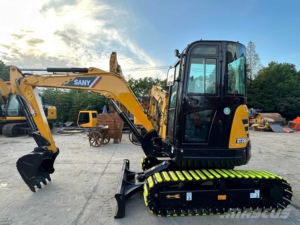 Sany SY 35 U Mini ekskavatoriai < 7 t