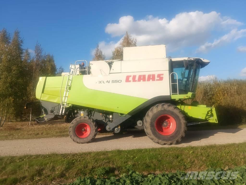 CLAAS Lexion 550 Derliaus nuėmimo kombainai