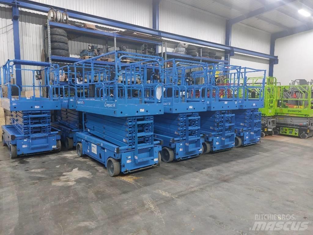 Haulotte Compact 14 Žirkliniai keltuvai