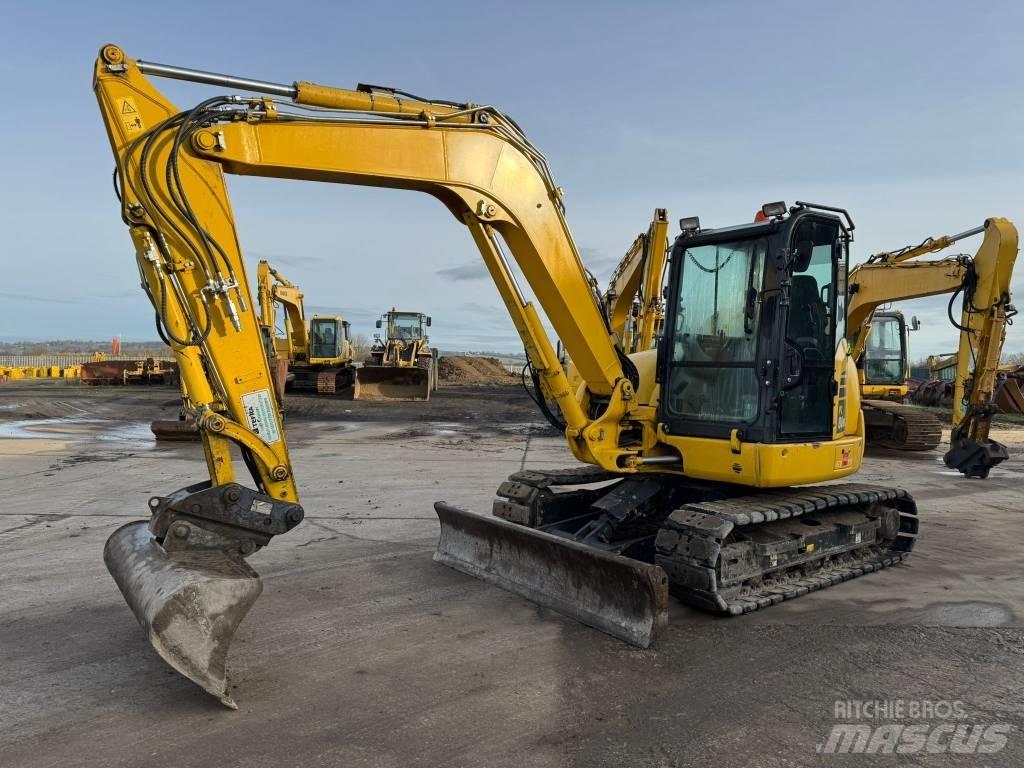 Komatsu PC80MR-5 Mini ekskavatoriai < 7 t