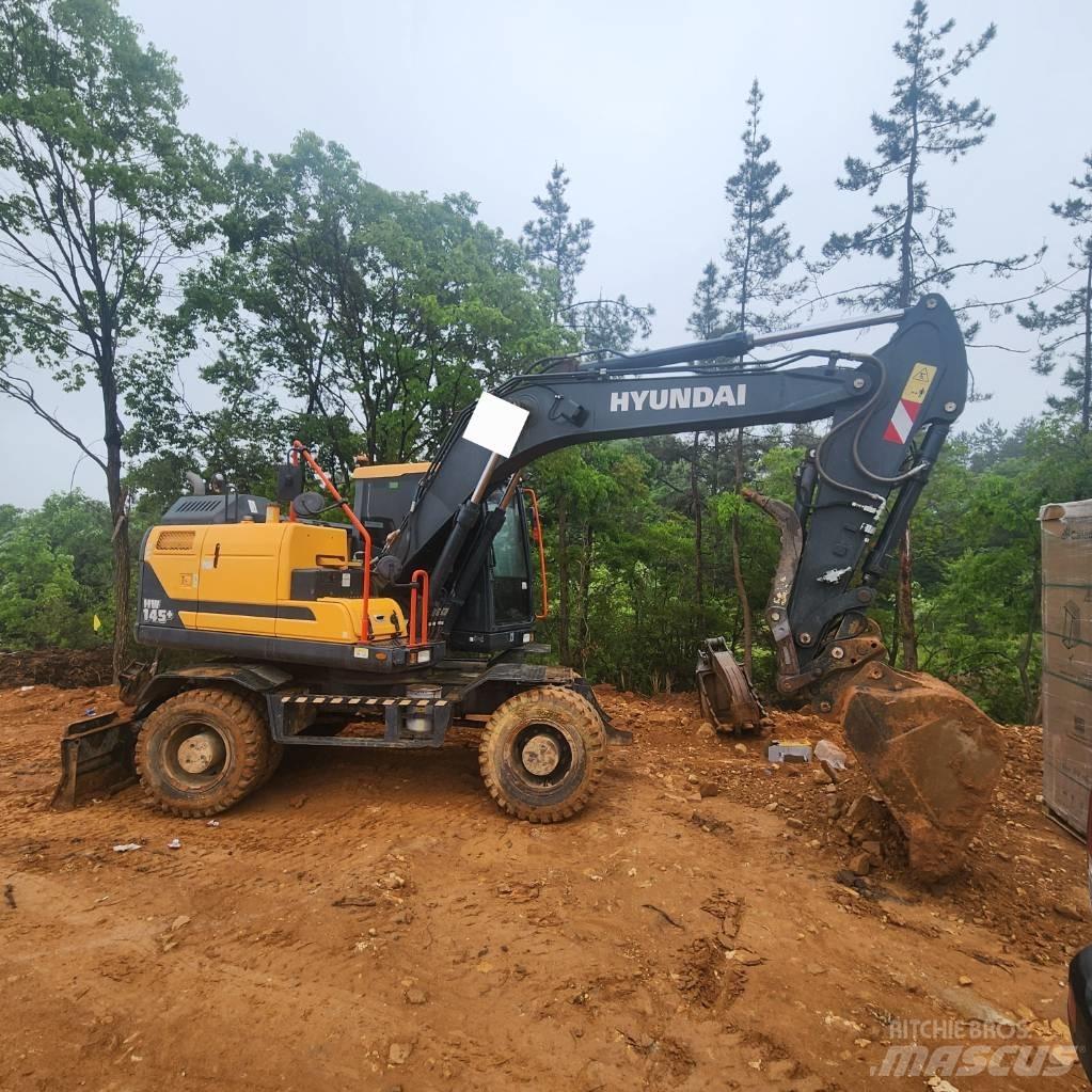 Hyundai HW 145 Ratiniai ekskavatoriai