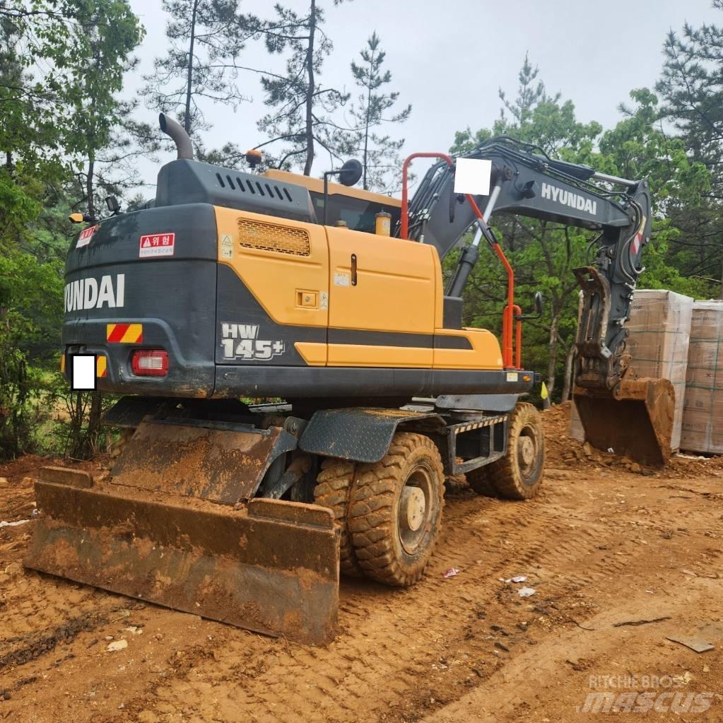 Hyundai HW 145 Ratiniai ekskavatoriai