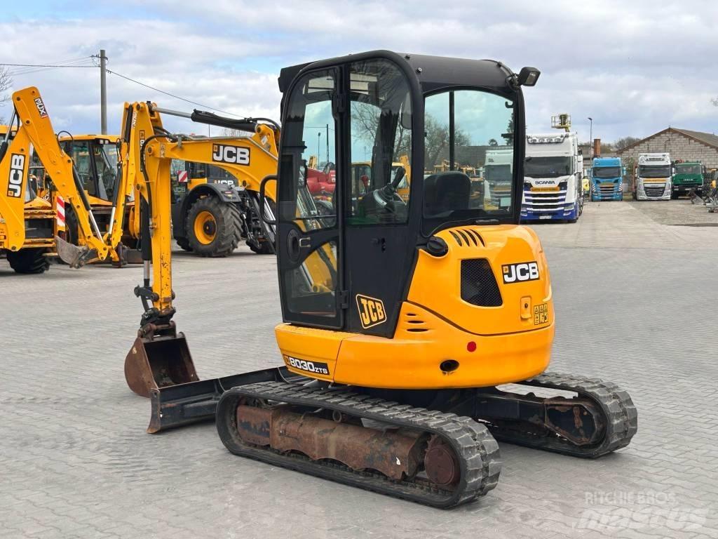 JCB 8030 ZTS Mini ekskavatoriai < 7 t