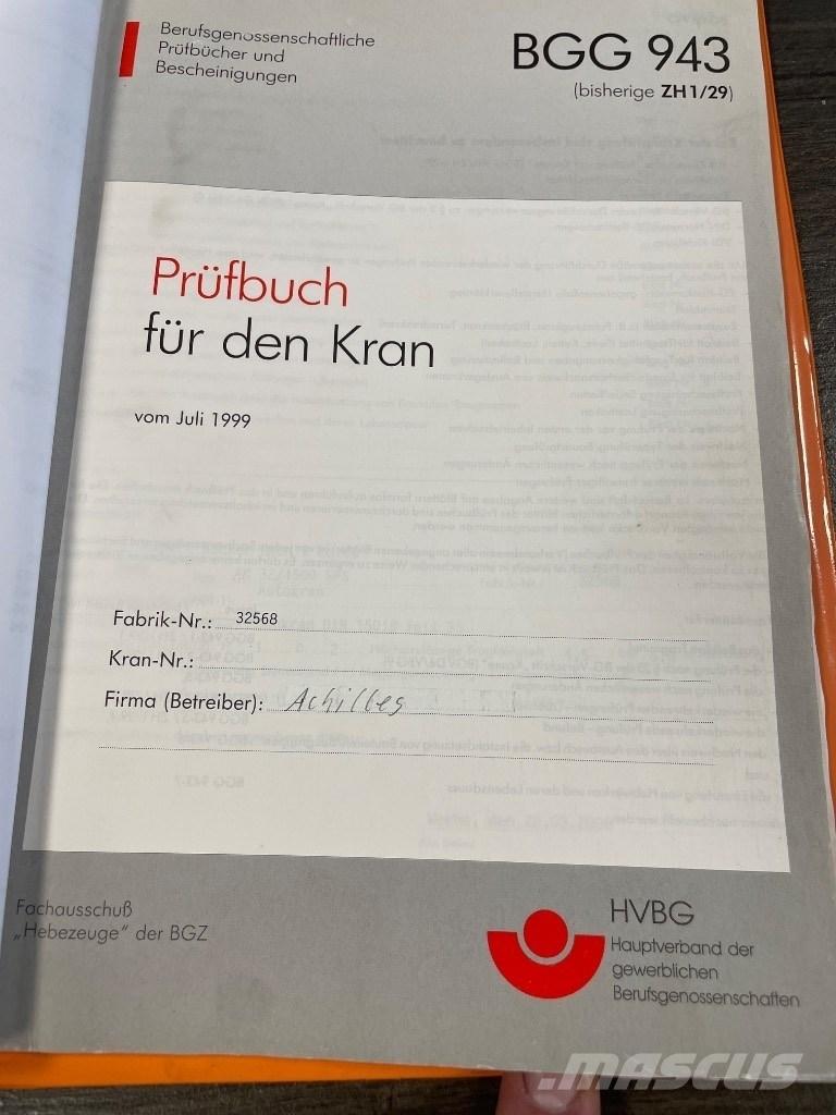 Böcker AK 32/1500 Visureigiai kranai