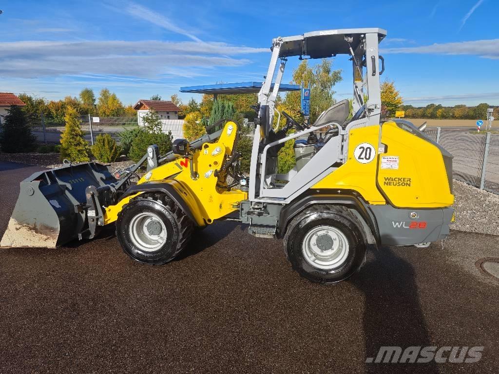 Wacker Neuson WL 28 Naudoti ratiniai krautuvai