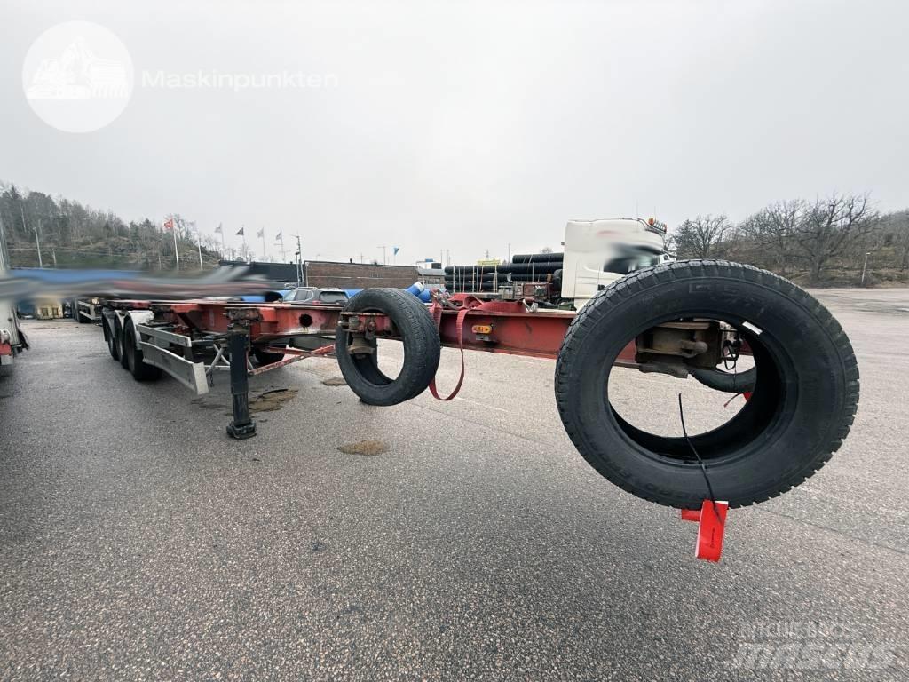 Fliegl SDS 400 Konteinerių puspriekabės
