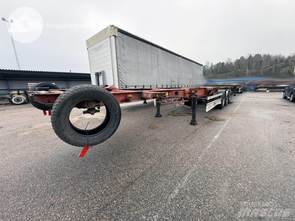 Fliegl SDS 400 Konteinerių puspriekabės