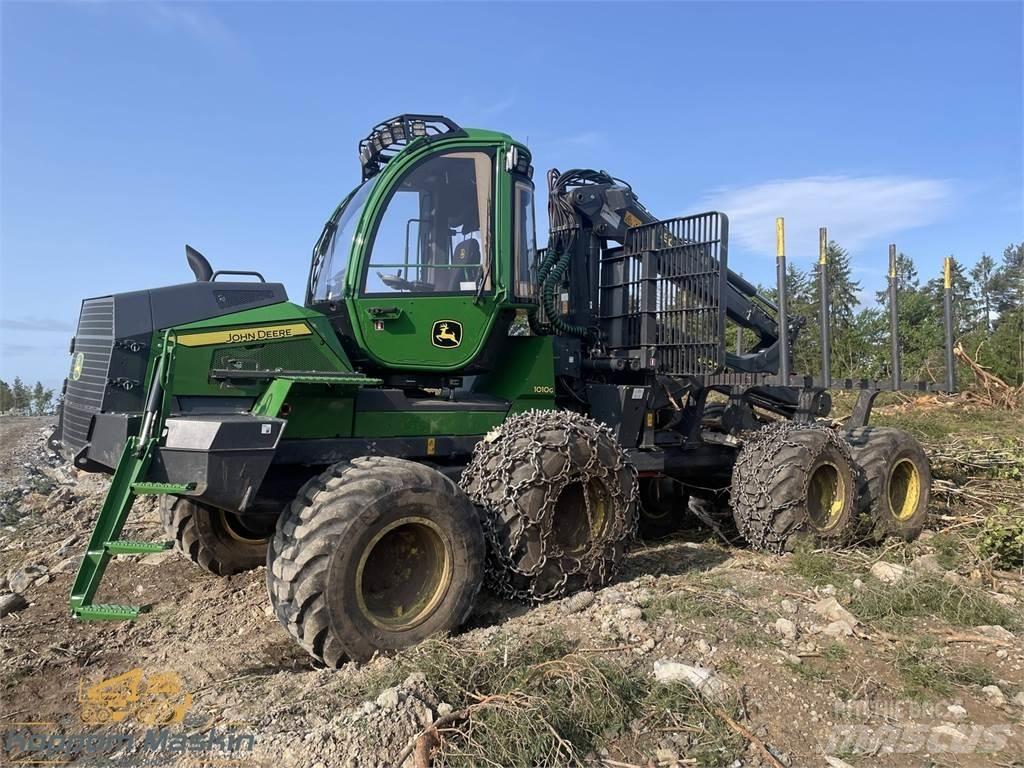 John Deere 1010G Naudoti miškovežiai (Forvarderiai)