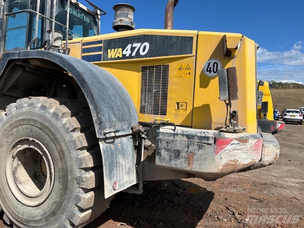 Komatsu WA 470 Naudoti ratiniai krautuvai