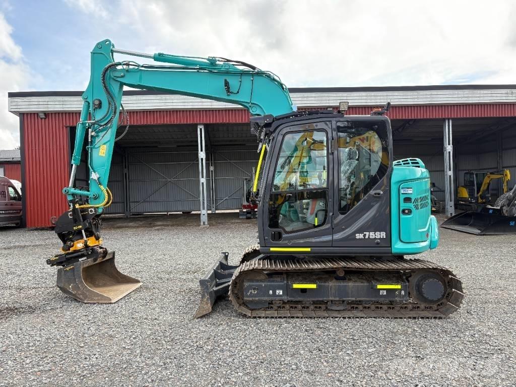Kobelco SK75SR-7 Vidutinės galios ekskavatoriai 7-12 t