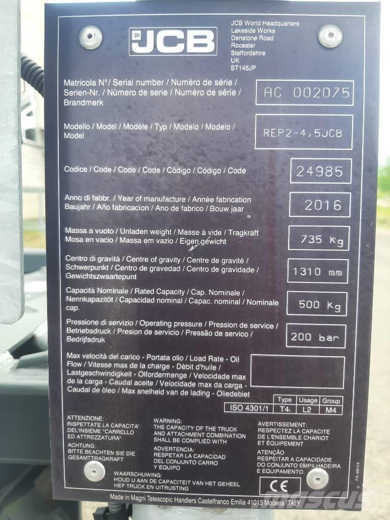 JCB REP 2-4,5 JCB Kaušai