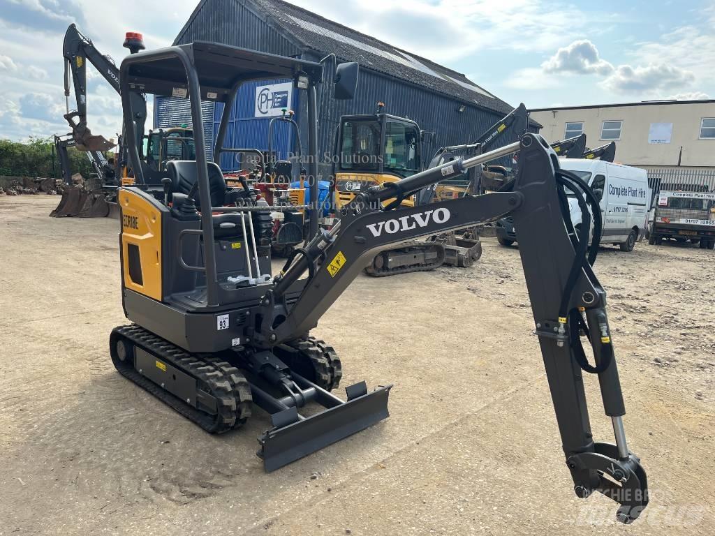 Volvo ECR 18 E Mini ekskavatoriai < 7 t