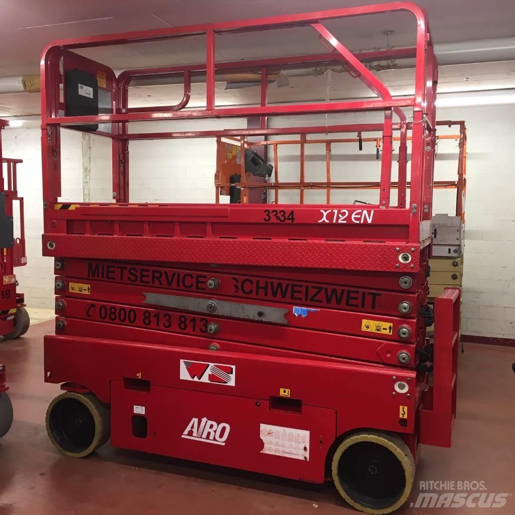 Airo X12 EN Žirkliniai keltuvai
