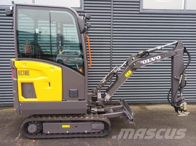 Volvo EC 18 E Mini ekskavatoriai < 7 t