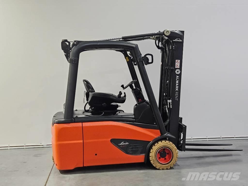 Linde E20L Elektriniai šakiniai krautuvai
