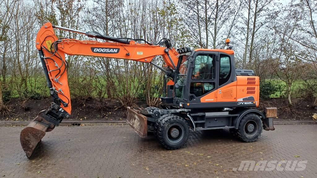 Doosan DX 165 W-5 Ratiniai ekskavatoriai