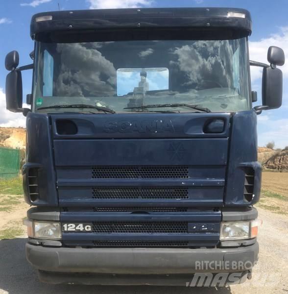 Scania 124 G Savivarčių priekabų vilkikai