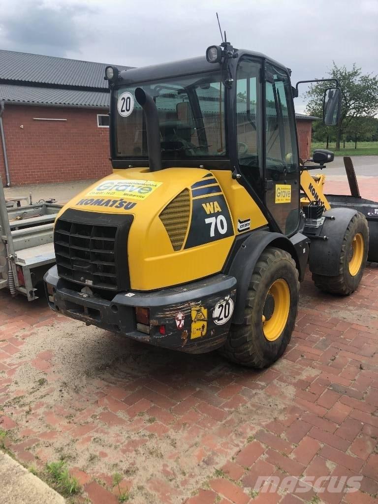 Komatsu WA 70-7 Naudoti ratiniai krautuvai