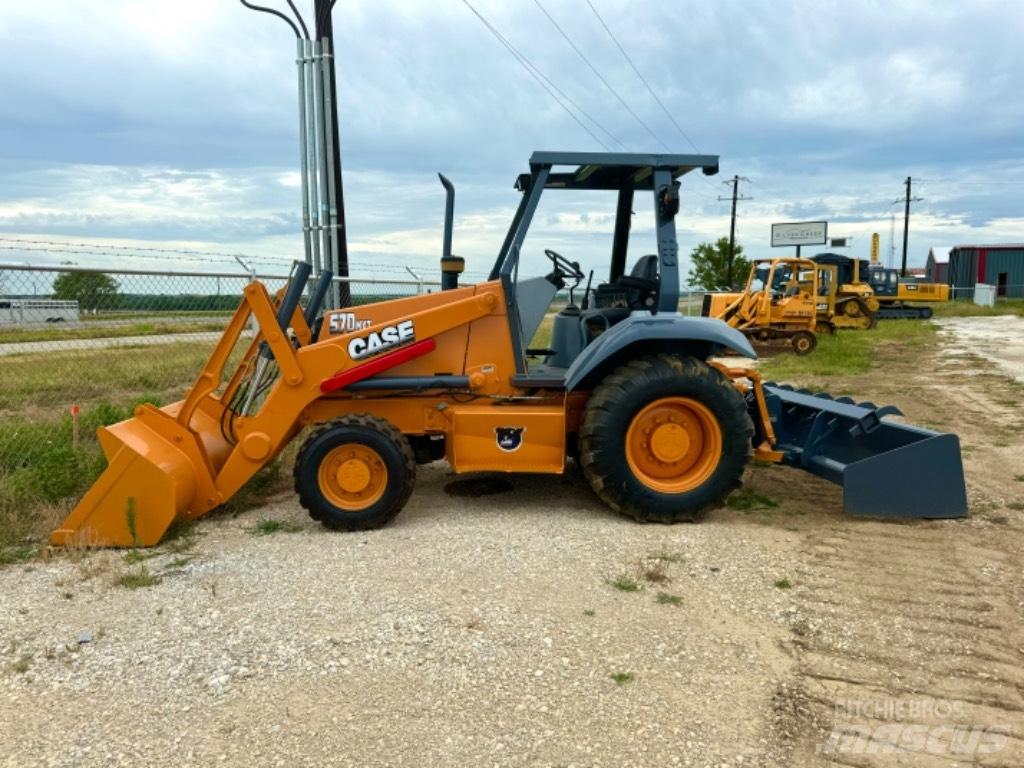 CASE 570 M XT Naudoti ratiniai krautuvai