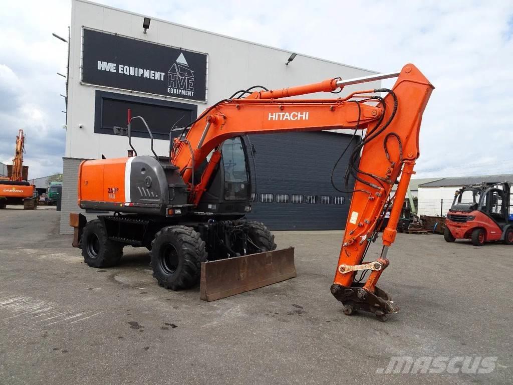 Hitachi ZX140W-3 Ratiniai ekskavatoriai