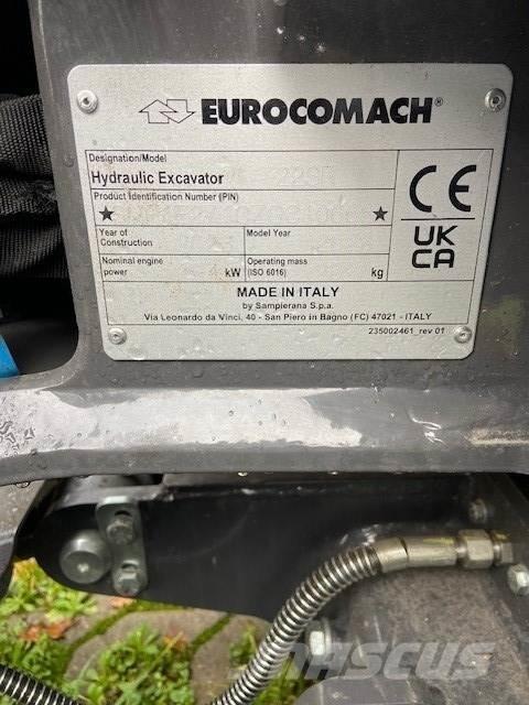 Eurocomach 22SR Mini ekskavatoriai < 7 t