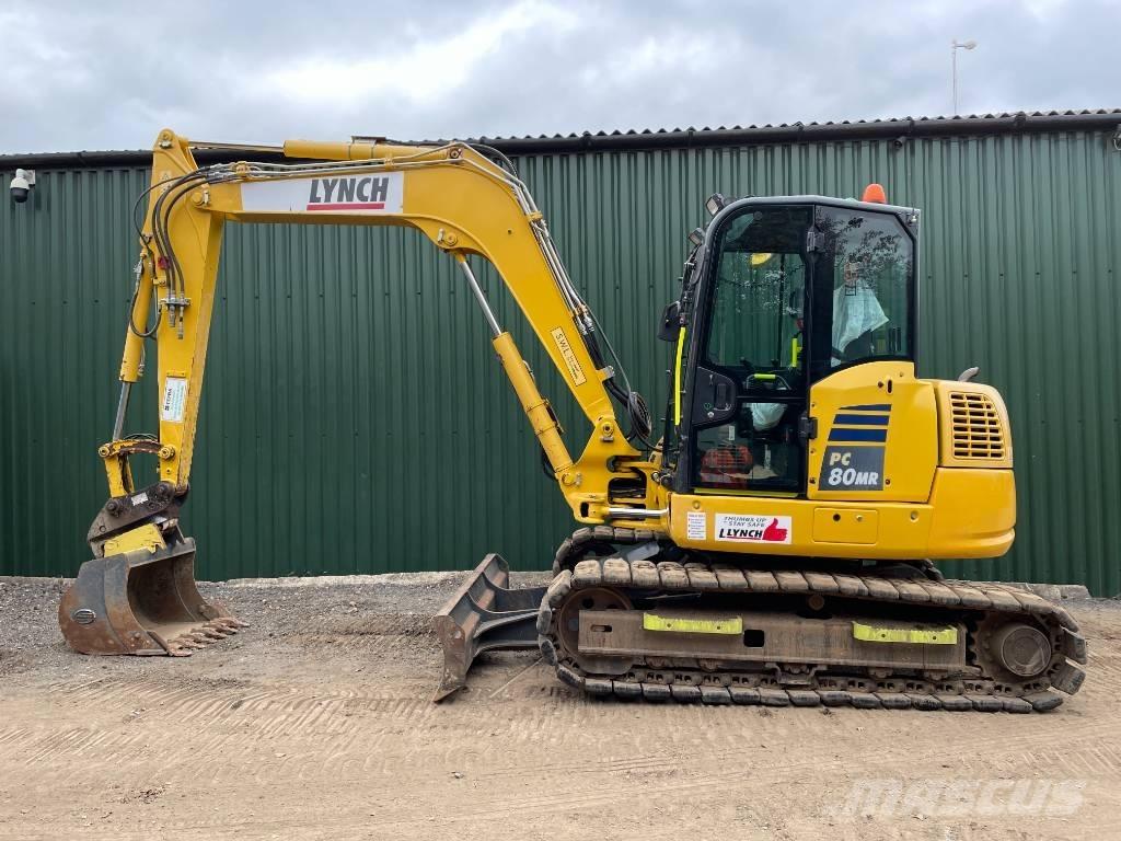 Komatsu PC 80 MR-5 Mini ekskavatoriai < 7 t