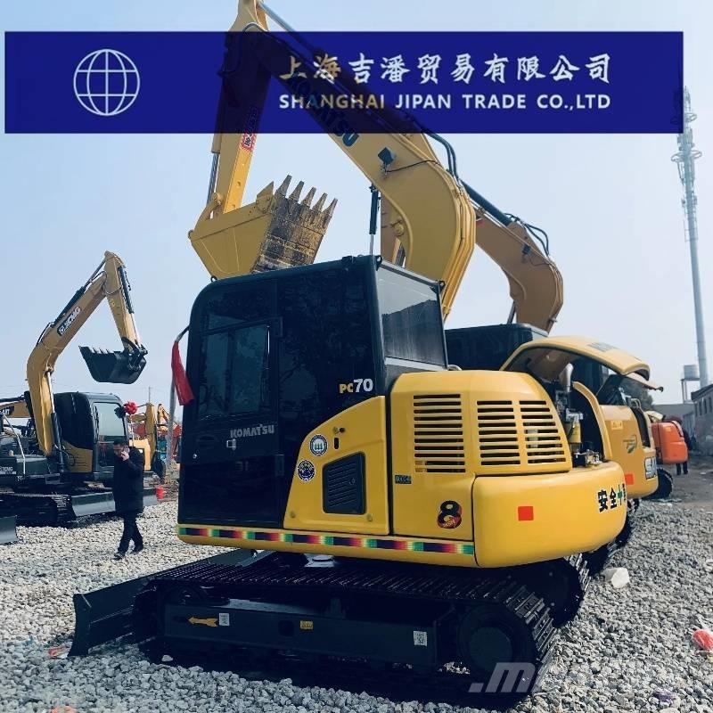 Komatsu PC 70 Mini ekskavatoriai < 7 t