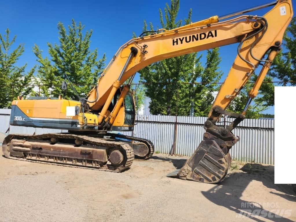 Hyundai Robex 300 LC Vikšriniai ekskavatoriai
