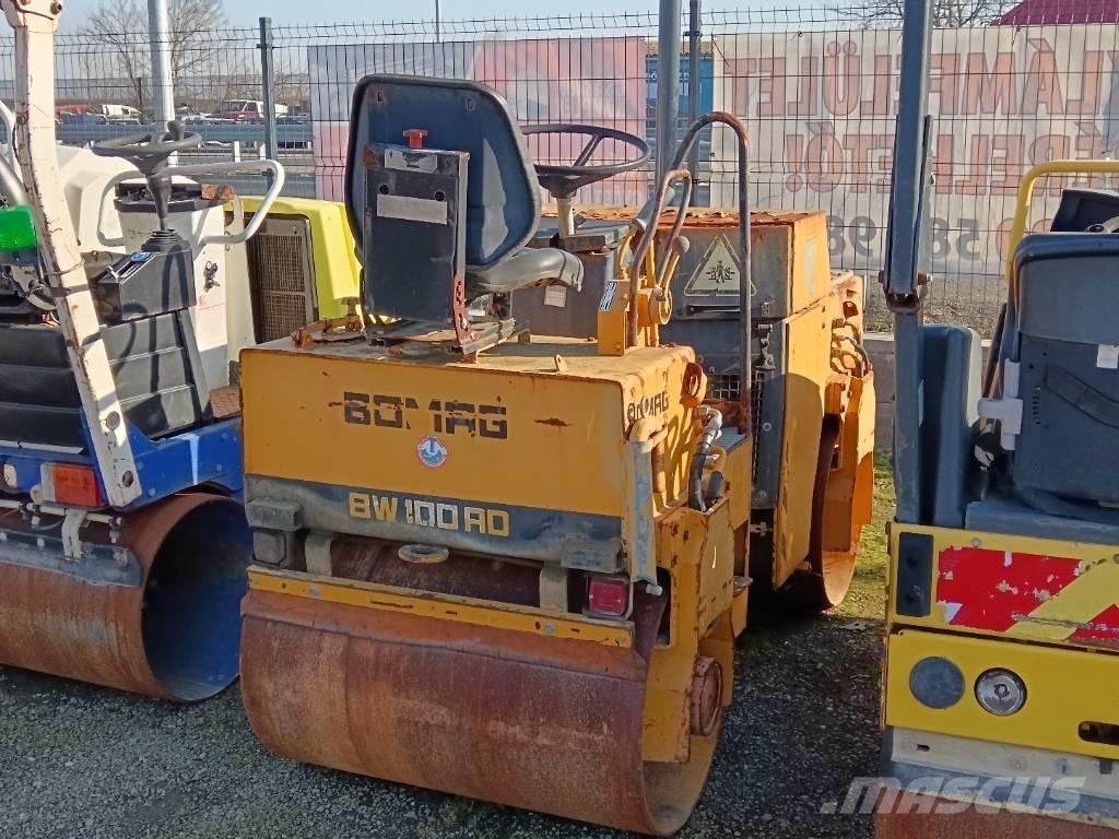 Bomag 100AD Porinių būgnų volai