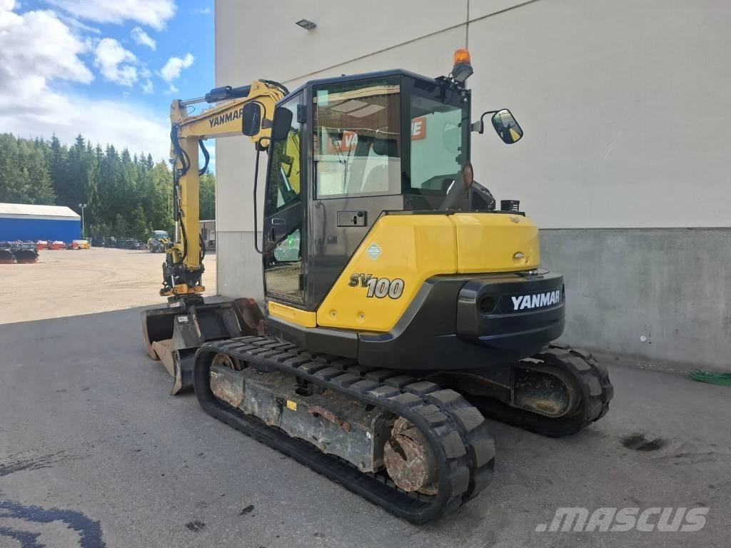 Yanmar SV 100-2A Vidutinės galios ekskavatoriai 7-12 t