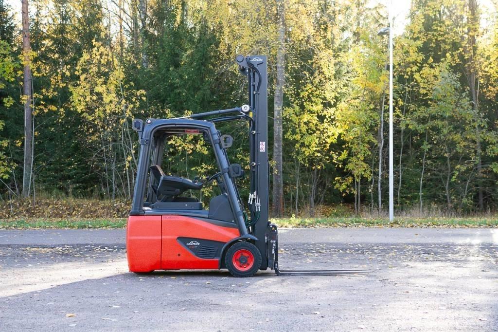 Linde E 16 C-02 Elektriniai šakiniai krautuvai