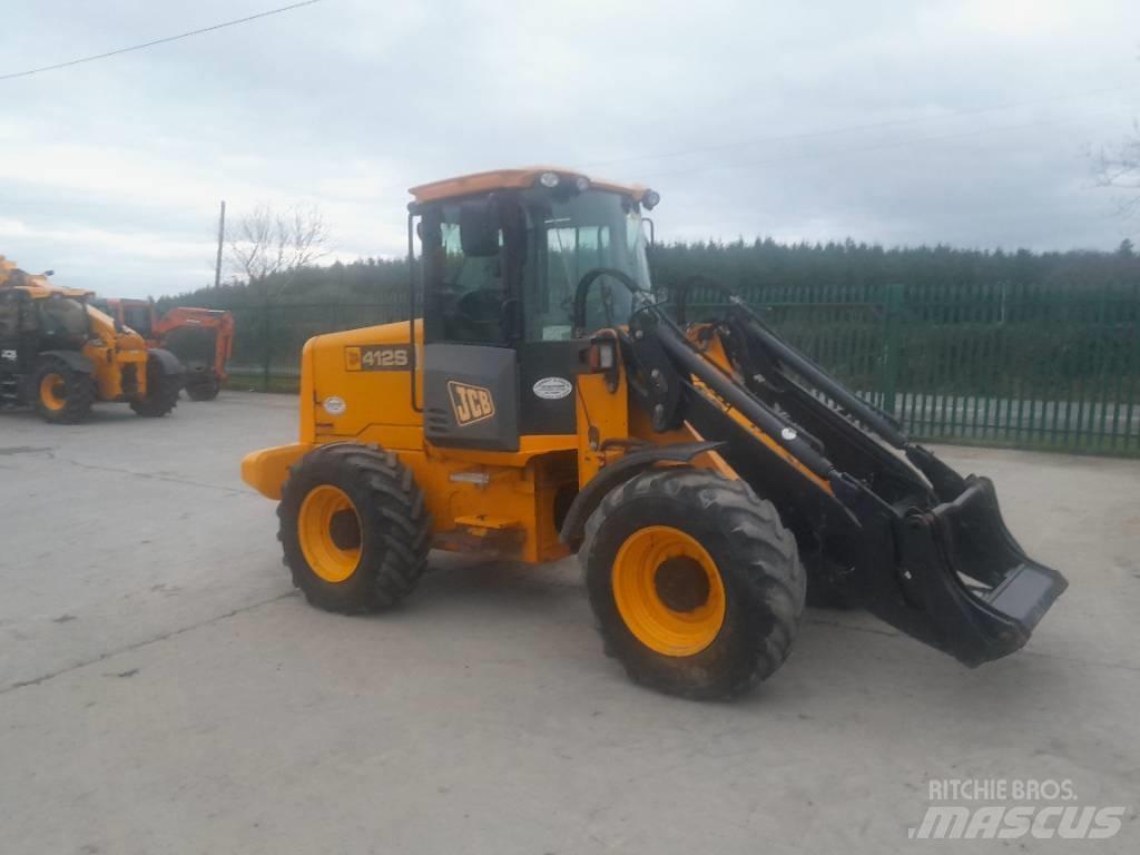 JCB 412 Naudoti ratiniai krautuvai