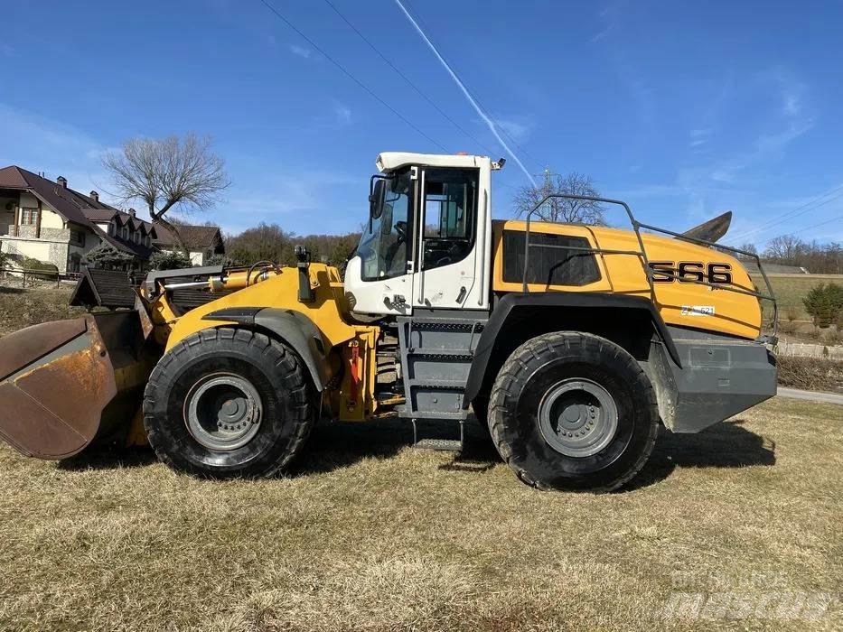 Liebherr L 566 Naudoti ratiniai krautuvai