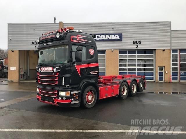 Scania R 500 Savivarčiai su kabeliniu keltuvu