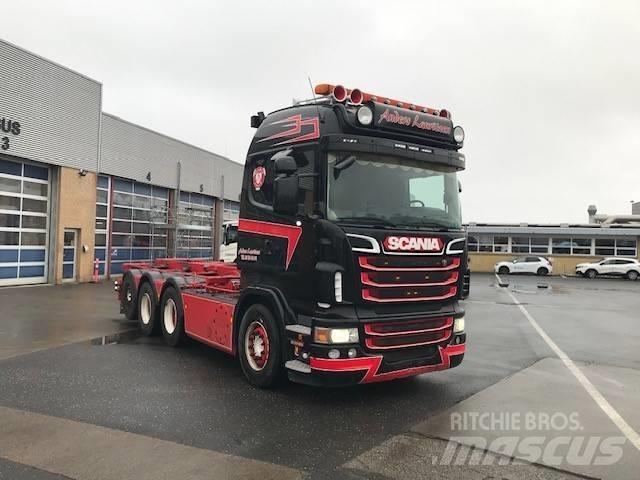 Scania R 500 Savivarčiai su kabeliniu keltuvu
