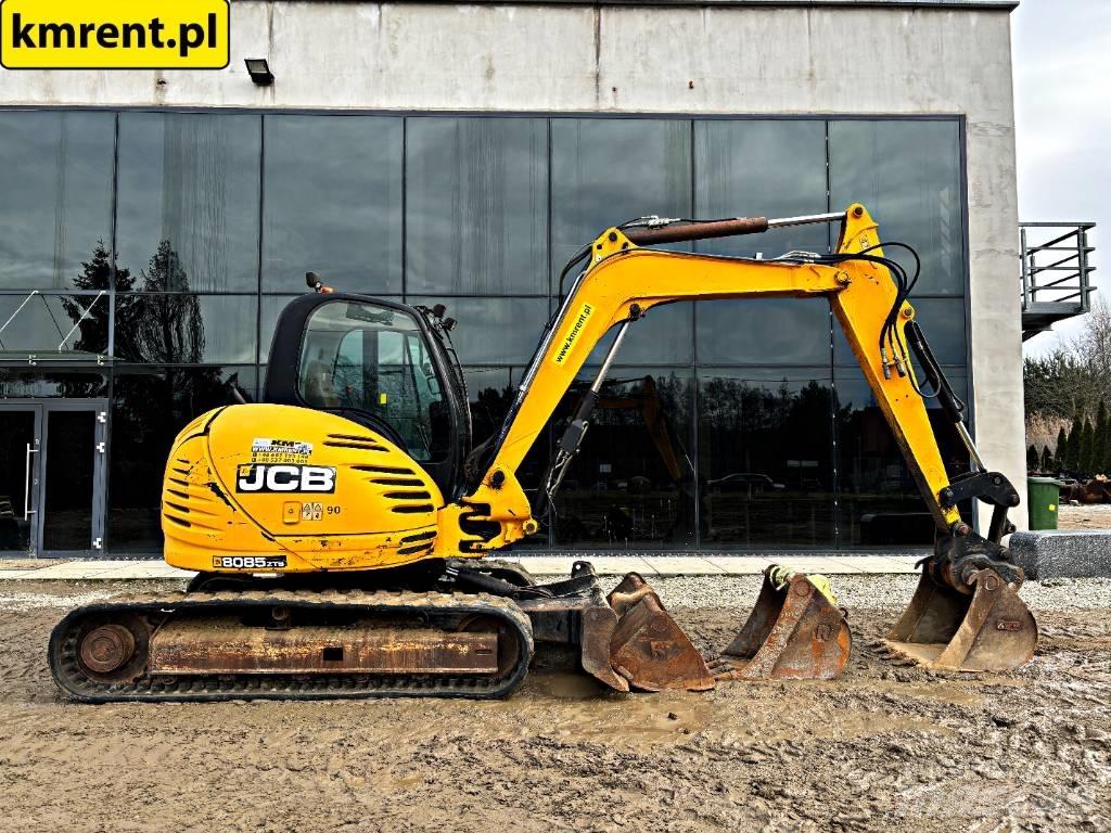 JCB 8085 Vidutinės galios ekskavatoriai 7-12 t