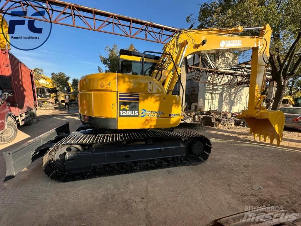 Komatsu PC 128 US Vikšriniai ekskavatoriai