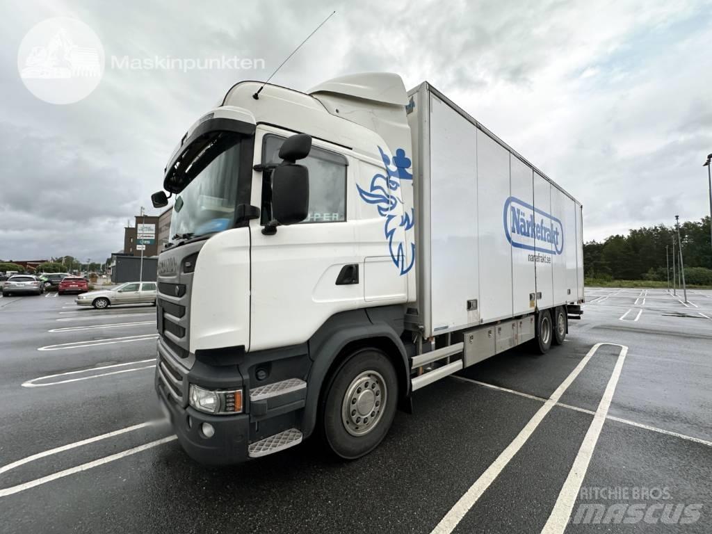 Scania R 370 Sunkvežimiai su dengtu kėbulu