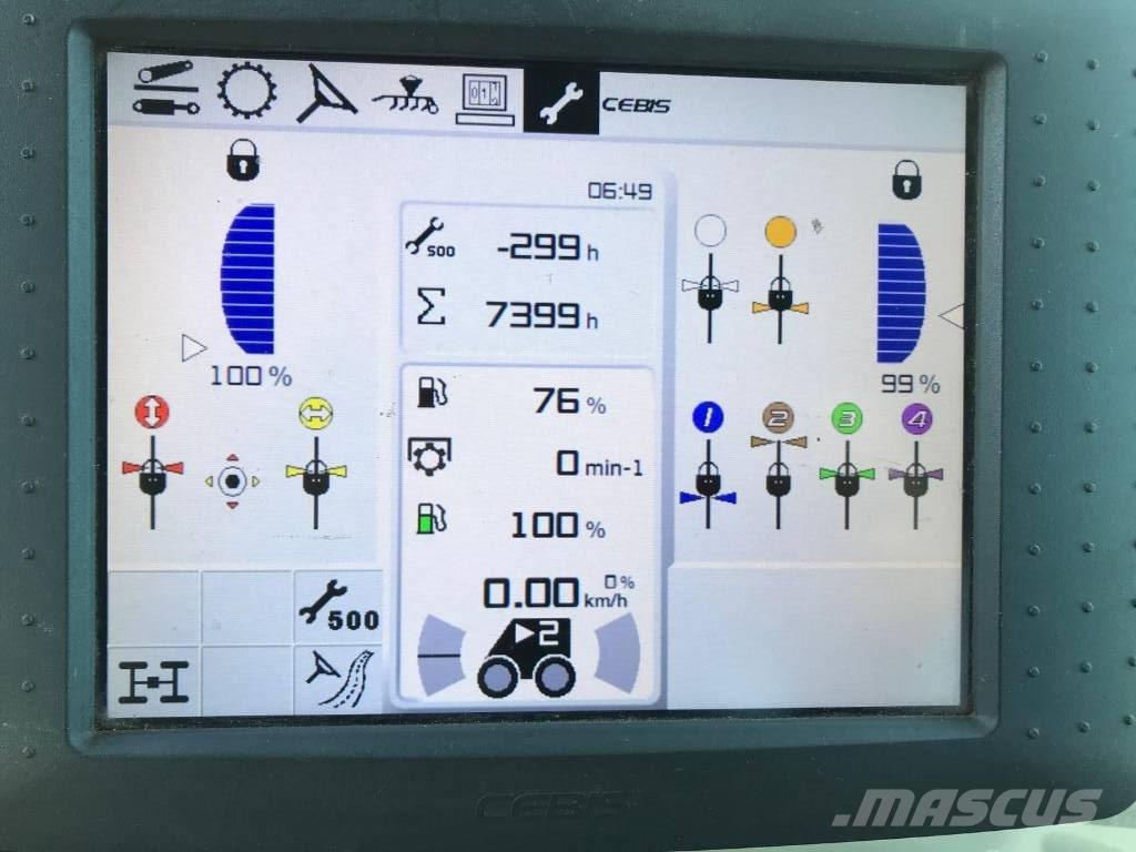 CLAAS XERION 4500 VC Traktoriai