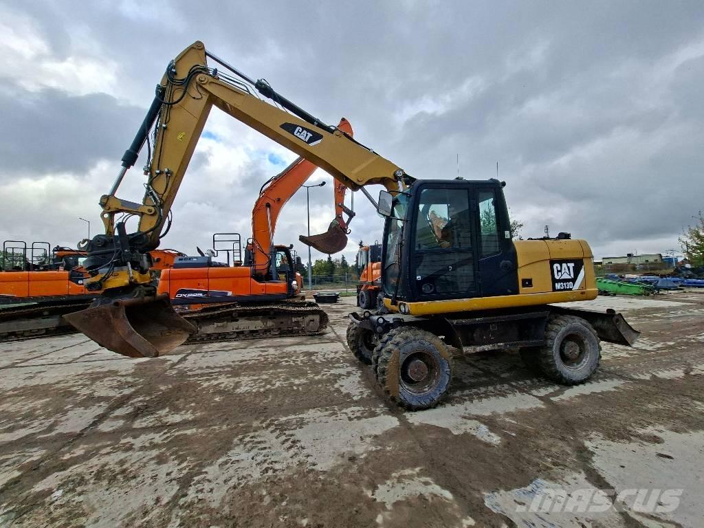 CAT M313D Ratiniai ekskavatoriai