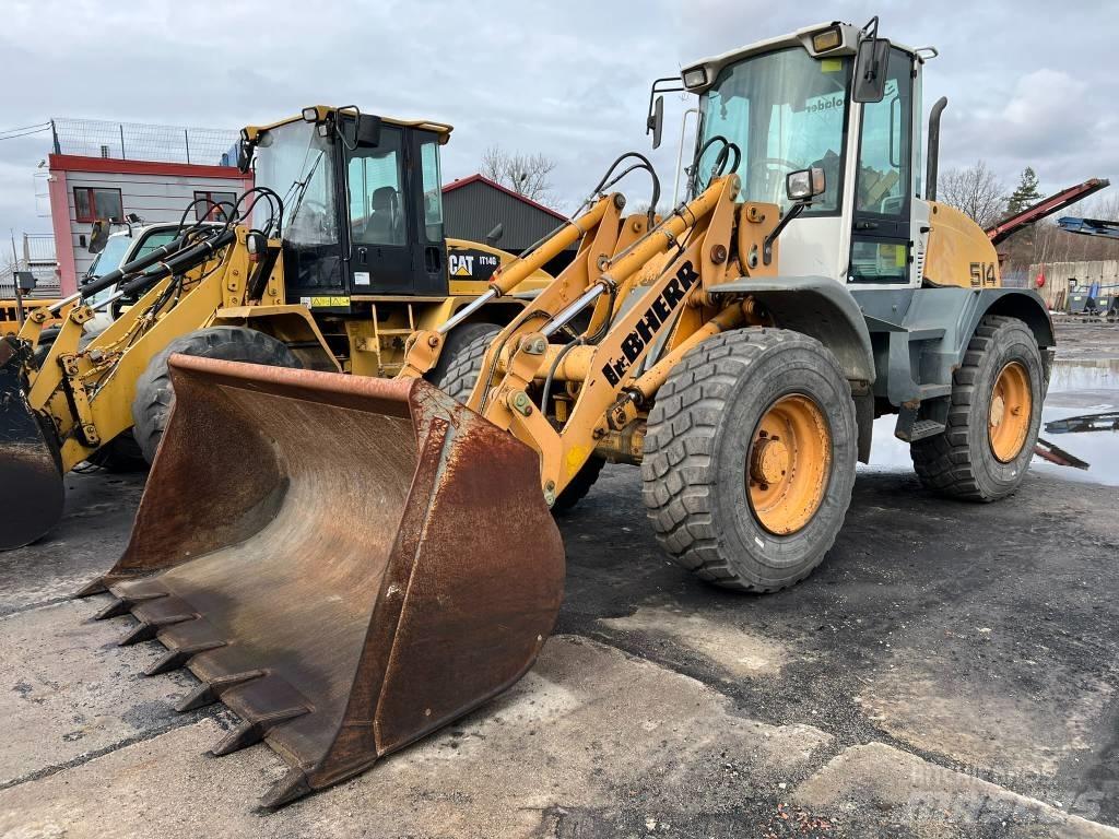 Liebherr L 514 Naudoti ratiniai krautuvai