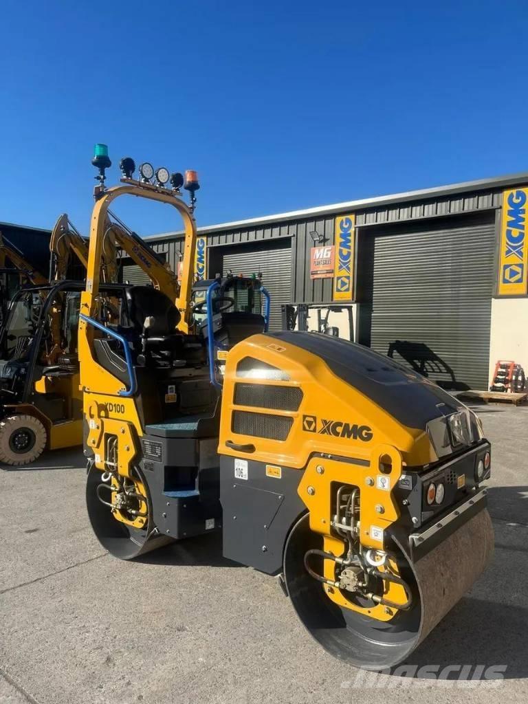 XCMG XD100 Porinių būgnų volai